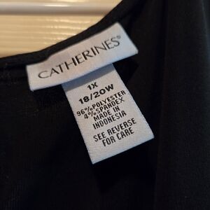 Catherines Elegant Black Dress